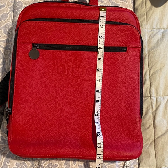 Red Men's Backpack - Picture 7 of 10